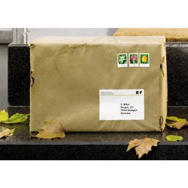 HERMA Folienetikett 8331 99,1x67,7mm weiß 200 St./Pack.