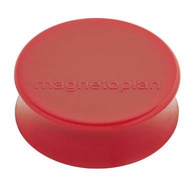 magnetoplan Magnet Ergo Large 1665006 34mm rot 10 St./Pack.