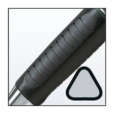 Faber-Castell Kugelschreiber GRIP PLUS BALL 140732 M metallic-blau