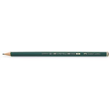 Faber-Castell Bleistift CASTELL 9000 119001 B dunkelgrün