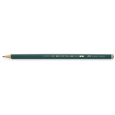 Faber-Castell Bleistift CASTELL 9000 119011 H dunkelgrün