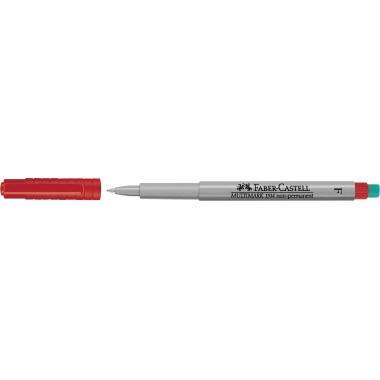 Faber Castell CD DVD-Marker MULTIMARK 0,6mm 151421 rot