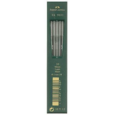 Faber-Castell Fallmine TK 9071 127112 2mm 2H 10 St./Pack.