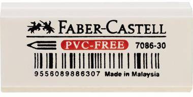 Faber-Castell Radierer 7086-30 188730 18x12x41mm Kunststoff weiß
