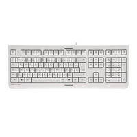 Cherry Tastatur KC1000 JK-0800DE-0 USB Flüsteranschlag weiß/grau Cherry Tastatur KC1000 JK-0800DE-0 USB Flüsteranschlag weiß/grau