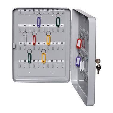 ALCO Schlüsselschrank 892 16x20x8cm für 40Schlüssel lichtgrau