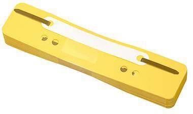 Soennecken Heftstreifen 3175 kurz Kunststoffdeckl. ge 25 St./Pack.