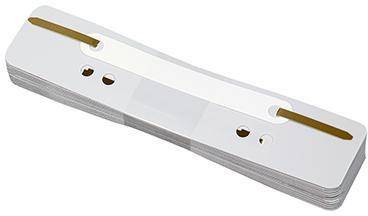 Soennecken Heftstreifen 3176 kurz Kunststoffdeckl. gr 25 St./Pack.