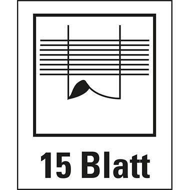 Soennecken Locher 3275 bis 15Blatt Metall lichtgrau