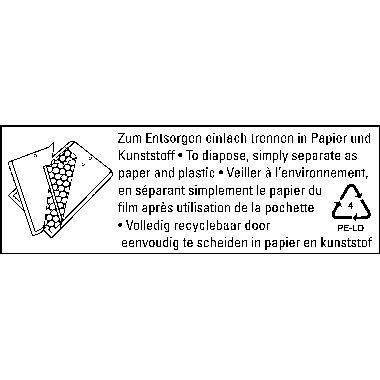 Soennecken Luftpolstertasche 2281 B/00 110x215mm hk ws 5 St./Pack.