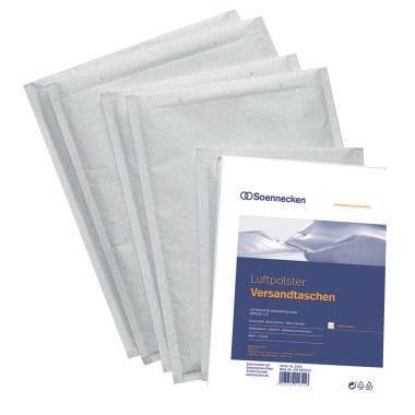 Soennecken Luftpolstertasche 2337 Größe J/6 weiß 50 St./Pack