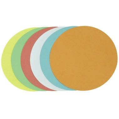 Soennecken Moderationskarte Kreis 4875 14cm sortiert 250 St./Pack.