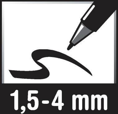 Soennecken Permanentmarker 3105 4mm Rundspitze blau