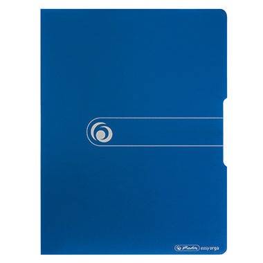 Herlitz Klemmbrettmappe 11217213 DIN A4 Polyfoam blau