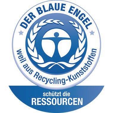 Herlitz Fächermappe 11411261 12Fächer Recycling PP dunkelblau