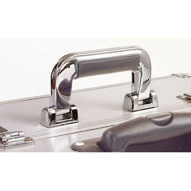 ALUMAXX Pilotenkoffer OMEGA 45122 48x37x23cm Aluminium silber