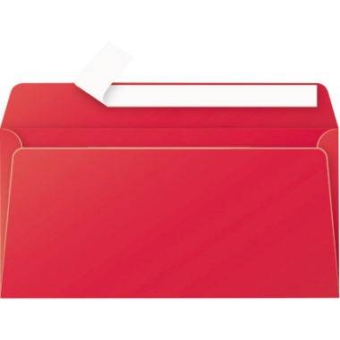 Clairefontaine Briefumschlag Pollen 5585C DL kirschrot 20 St./Pack.