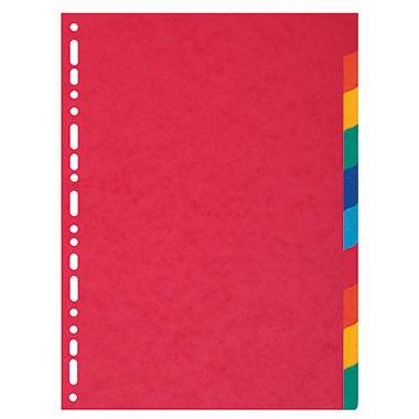 Exacompta Register Nature Future 1410E DIN A4 10teilig blanko farbig