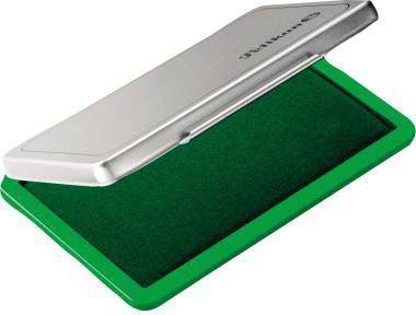 Pelikan Stempelkissen 331033 Gr.2 7x11cm Metallic-Gehäuse grün