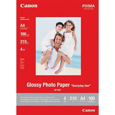 Canon Fotopapier GP501 0775B001 DIN A4 210g weiß 100 Bl./Pack.