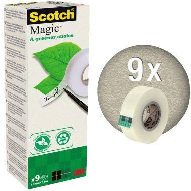 Scotch Klebefilm Magic A greener choice 90019339 9 St./Pack.