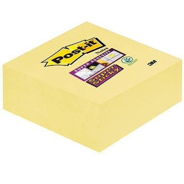 Post-it Haftnotiz Super Sticky 2014-SCY 76x76mm 270Blatt gelb