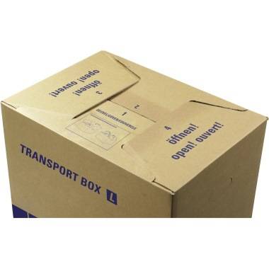 tidyPac Umzugskarton Transportbox XL TP110.002 68x35,5x35cm braun