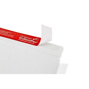 ColomPac Versandtasche Rigid CP012.02 B5+ hk Vollpappe weiß