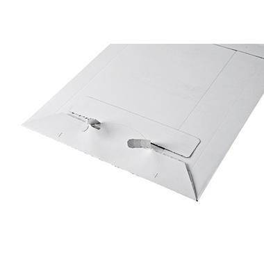 ColomPac Versandtasche Rigid CP012.04 DIN A4+ hk Vollpappe weiß