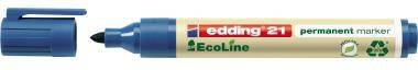 edding Permanentmarker 21 EcoLine 4-21003 1,5-3mm Rundspitze blau