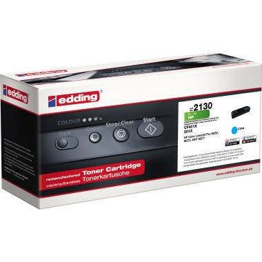 edding Toner 18-2130 wie HP CF401X cyan