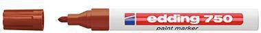 edding Lackmarker 4-750-9-007 2-4mm Rundspitze permanent braun