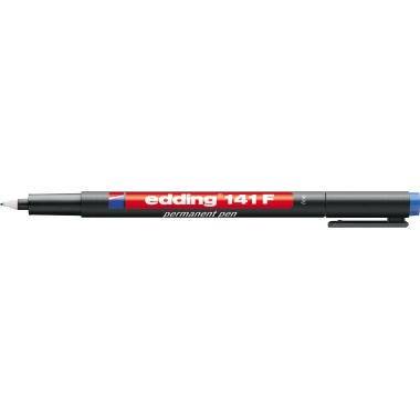 edding Folienschreiber 141 F 4-141003 0,6mm permanent blau