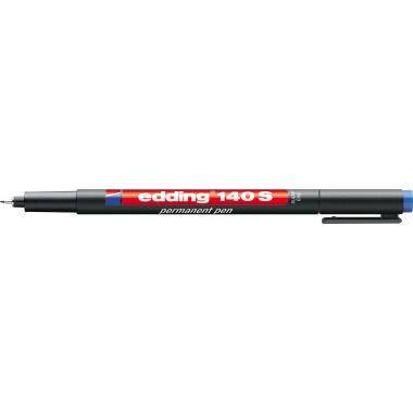 edding Folienschreiber 140 S 4-140003 0,3mm permanent blau