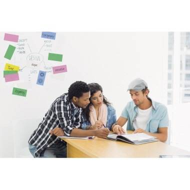 Legamaster Flipchartnotizen Magic 7-159499 10x20cm sort 500 St./Pack.