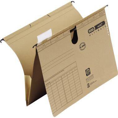 ELBA Hängehefter vertic ULTIMATE 100552067 DIN A4 kfm. Heftung braun 25 Stück