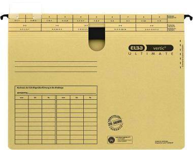ELBA Hängehefter vertic ULTIMATE 100552065 DIN A4 Karton naturbraun