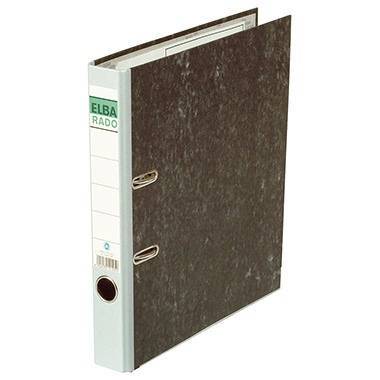 ELBA Ordner ELBArado 100022597 DIN A4 50mm Pappe grau