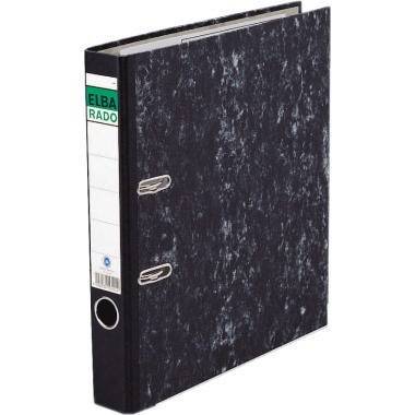 ELBA Ordner ELBArado 100555311 DIN A4 50mm Pappe schwarz
