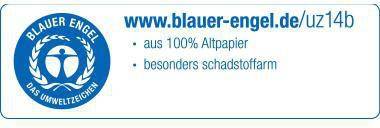 Falken Schnellhefter 80000425 A4 250g/m² Manila-RC-Karton gelb