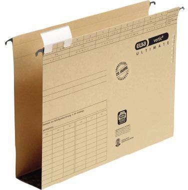 ELBA Hängesammler Ultimate A4 100570017 Hartpappe 6cm naturbraun