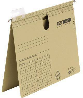 ELBA Hängehefter vertic ULTIMATE 100081039 DIN A4 kfm. Heftung braun 50 Stück