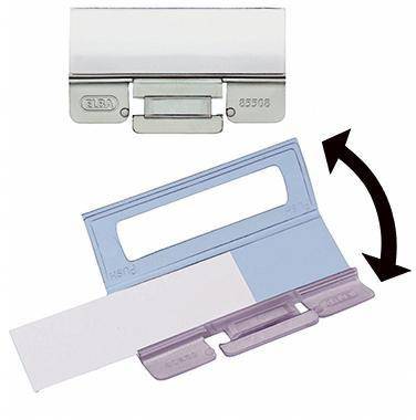 ELBA Vollsichtreiter Vertic 100552070 PP 25 St./Pack.