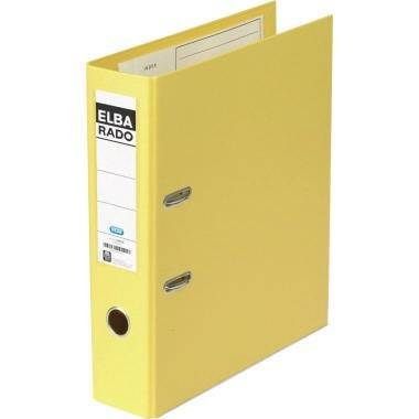 ELBA Ordner ELBAradoplast 100022627 DIN A4 80mm PVC gelb