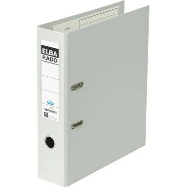 ELBA Ordner ELBAradoplast 100022629 DIN A4 80mm PVC grau