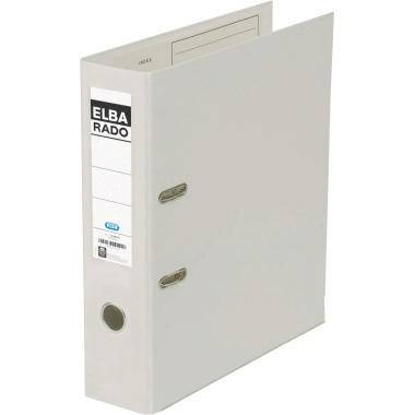 ELBA Ordner ELBAradoplast 100022632 DIN A4 80mm PVC weß