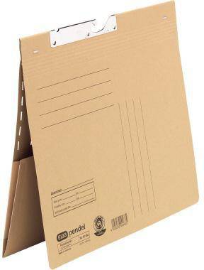 ELBA Pendelhefter 100570027 DIN A4 kaufm. Heftung Karton naturbraun