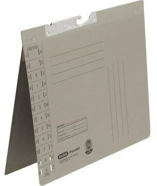 ELBA Pendelhefter 100560090 DIN A4 Amtsheftung 320g Karton grau