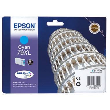 Epson Tintenpatrone C13T79024010 Nr.79XL 2.000Seiten cyan