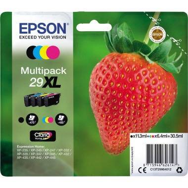 Epson Tintenpatrone C13T29964012 29XL sw/c/m/y 4 St./Pack.